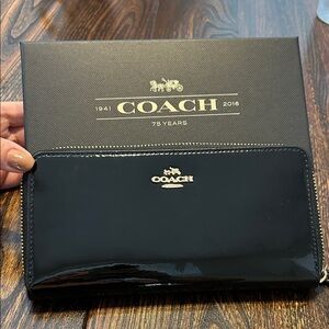 Coach Patent Leather Wallet